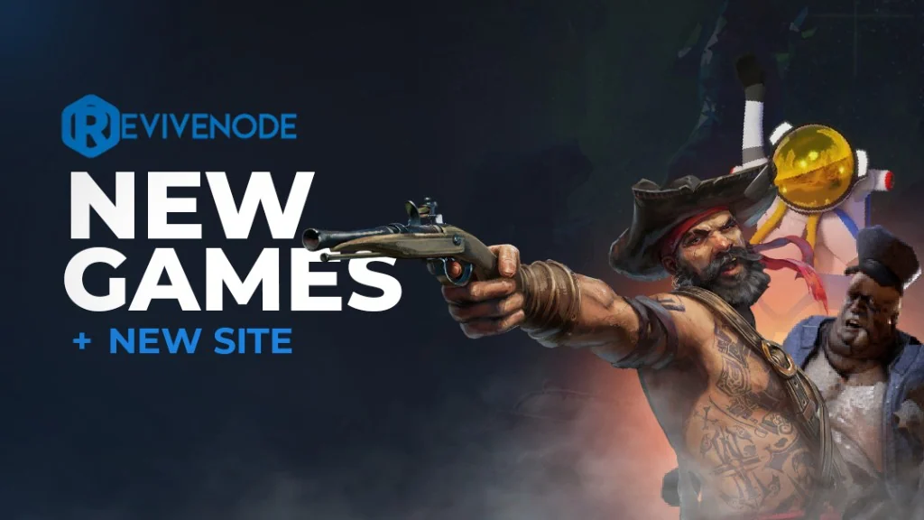 New Games, New Site