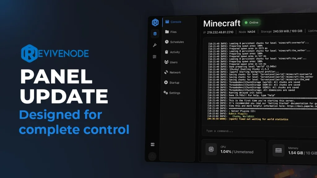 Panel Update Is Here